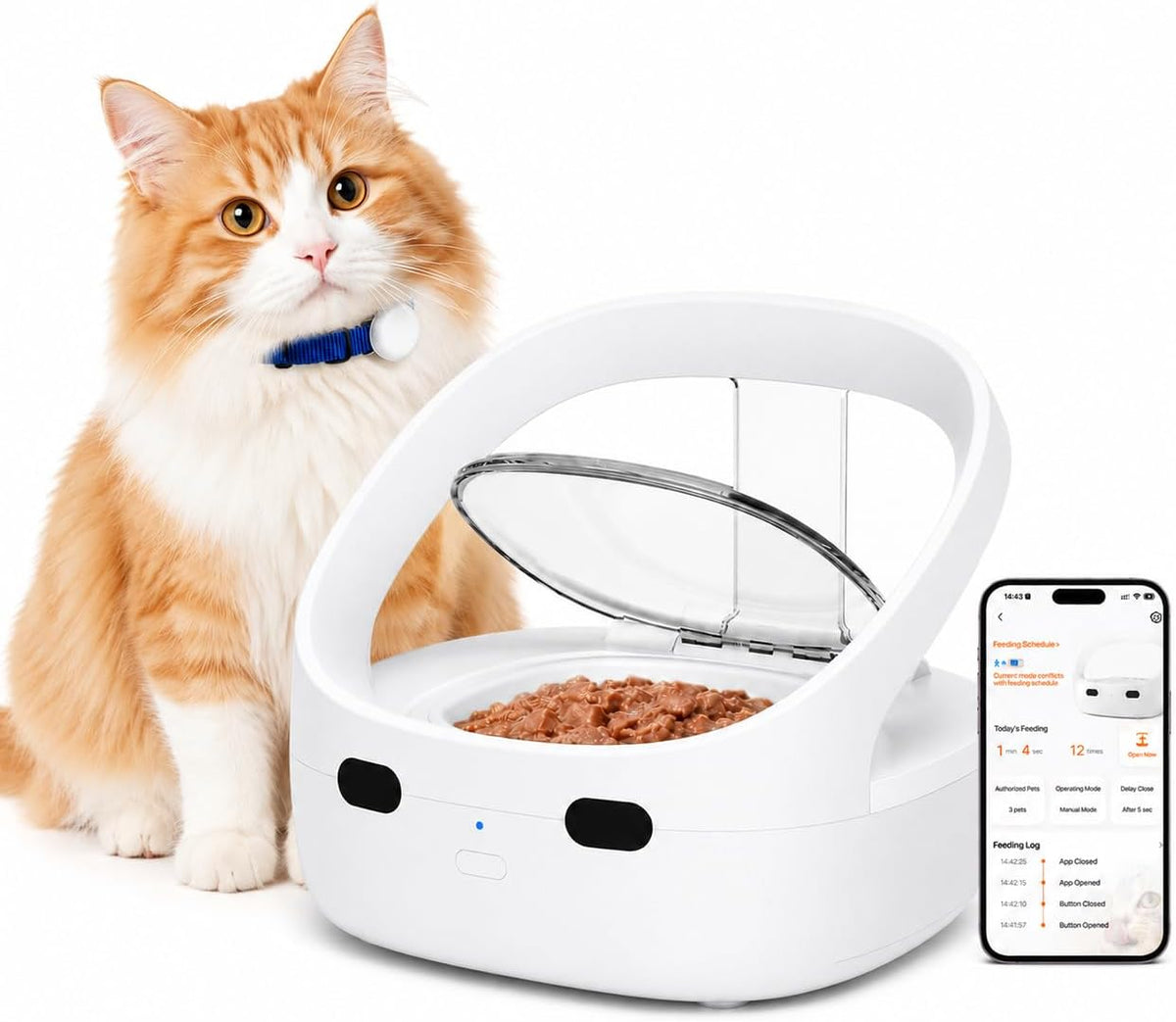 Multi-Cat Chaos? How to Stop Food Stealing with an RFID Smart Pet Feeder