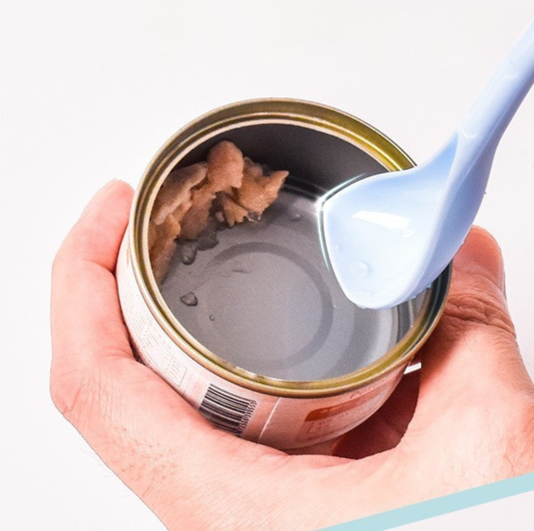Paw-Shaped Silicone Can Lid &amp; Feeding Spoon (Available Saperately)