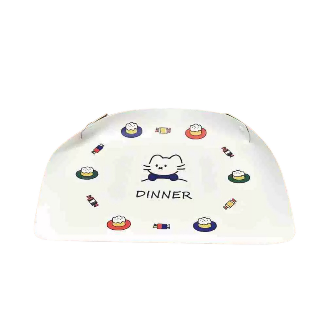 Foldable Waterproof PU Feeding Mat – Splash-Proof &amp; Easy-Clean