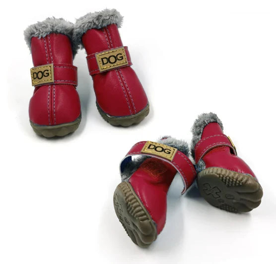Warm Snow Boots for Dogs – FrostPaw