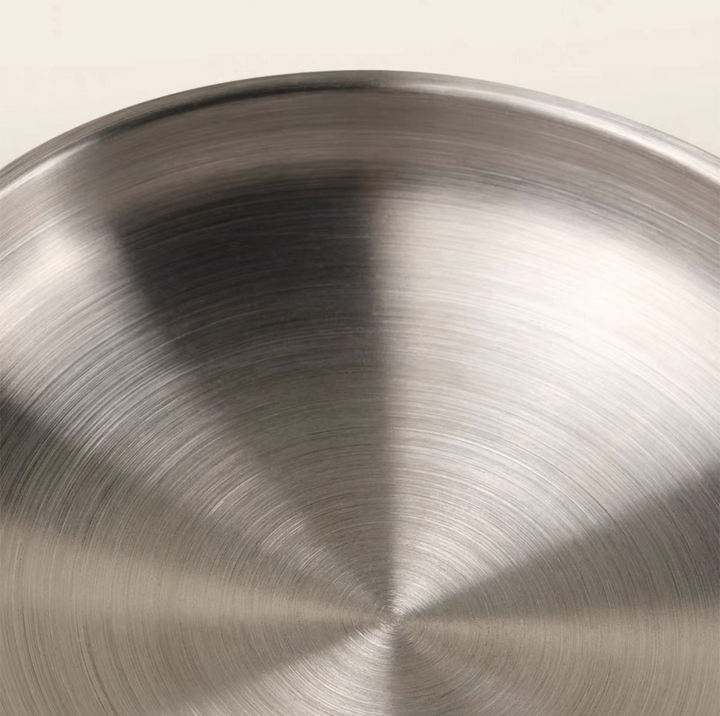 304 Stainless Steel Pet Food Bowl with Clear Acrylic Stand