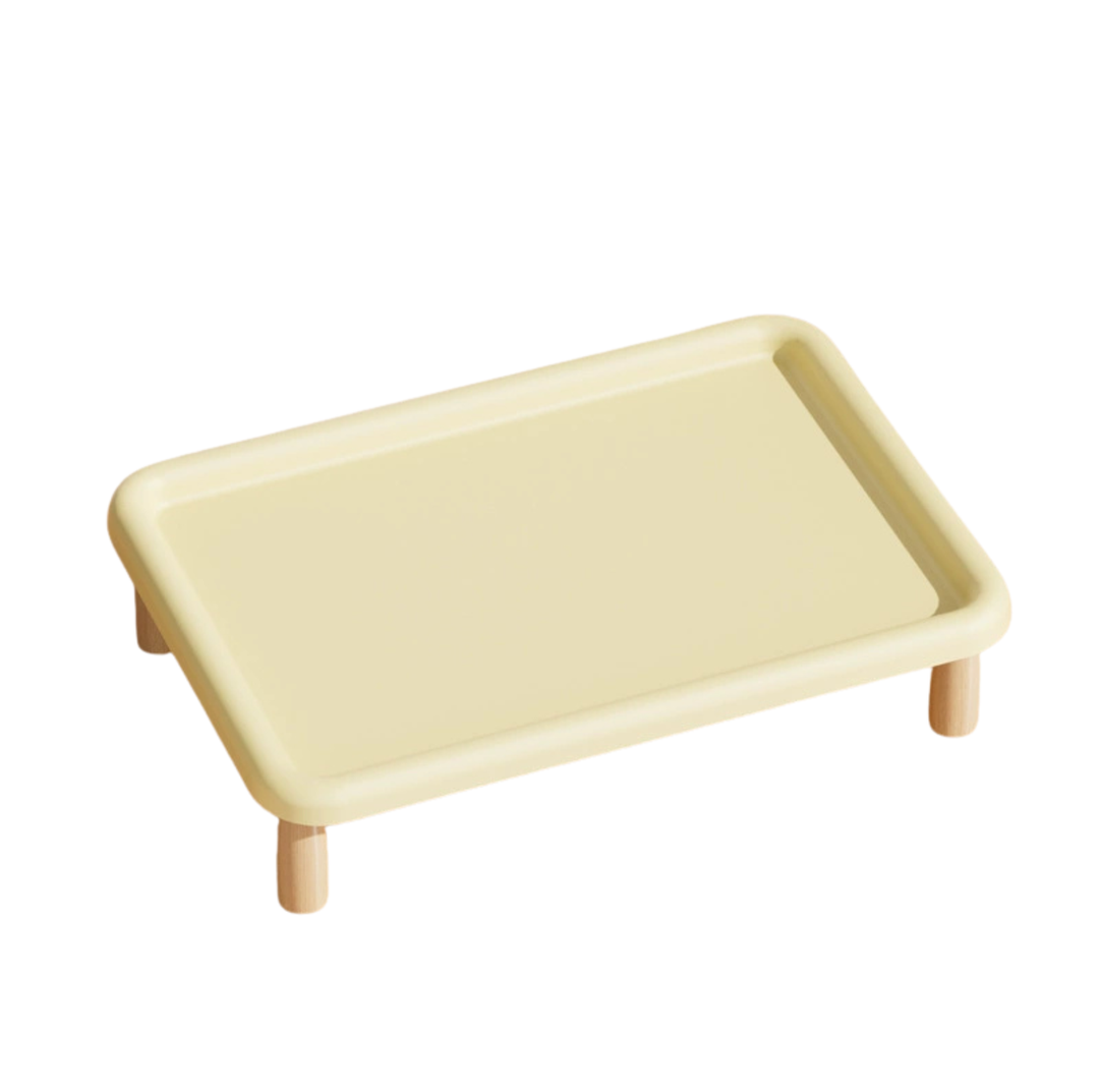 Raised Double Pet Bowl Stand (Bowls Not Included)