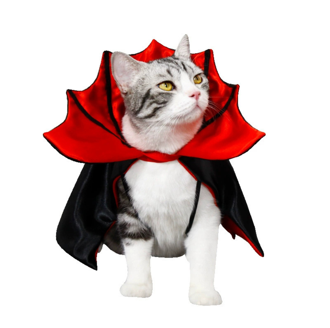 Halloween Vampire Cape for Cats and Dogs