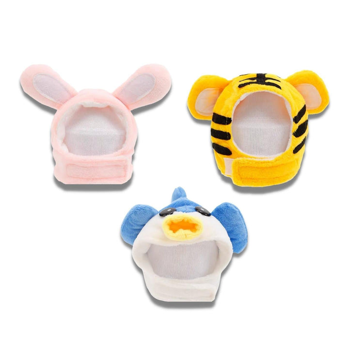 3D Cartoon Animal Velvet Pet Headdress for Festivals &amp; Parties