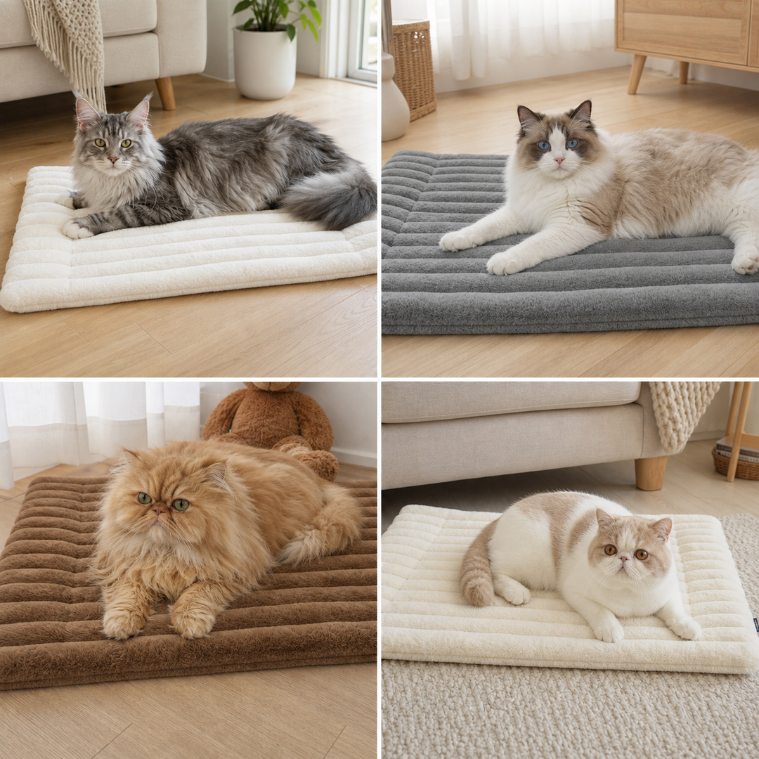 Self-Warming Pet Mat for Cats &amp; Dogs – Quiet, Non-Slip &amp; Electricity-Free