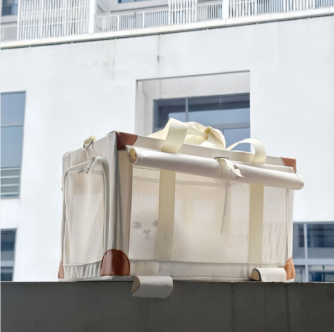 Oxford Boxy Pet Travel Tote Carrier for Cats &amp; Small Dogs