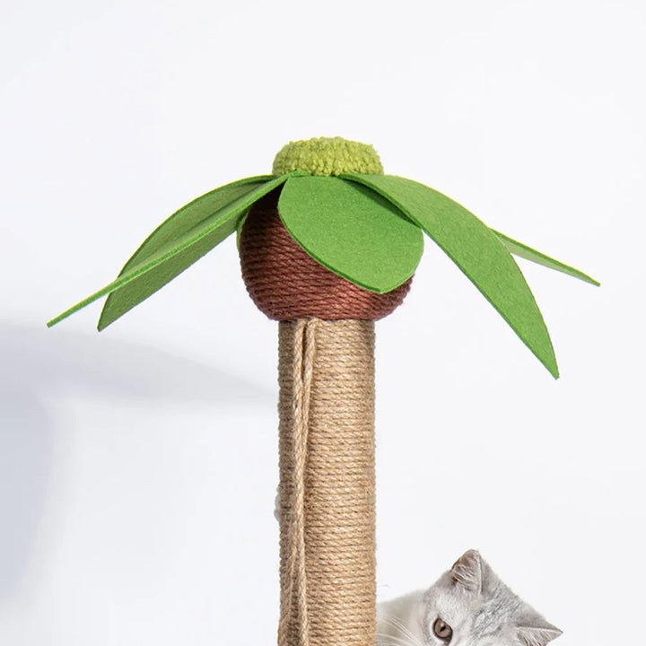 Sisal Cat Palm &amp; Mushroom Scratching Post