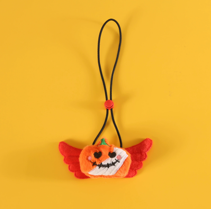 Halloween Pet Bib Collar – Pumpkin, Ghost, Spider &amp; Bat Plush Designs for Cats and Dogs