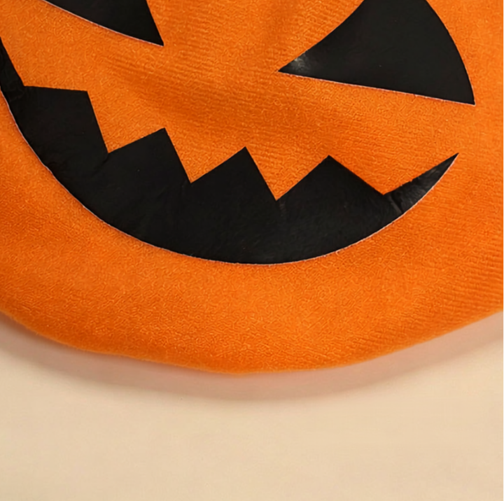 Halloween Pumpkin Pet Costume with Shoulder Straps