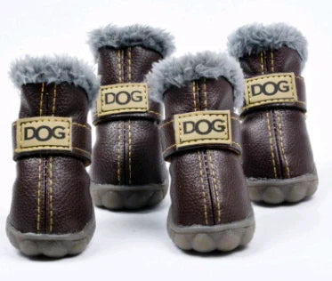 Warm Snow Boots for Dogs – FrostPaw