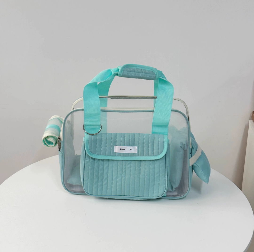 Quilted Mesh Pet Carrier Bag with Shoulder Strap - Up to 6 kg