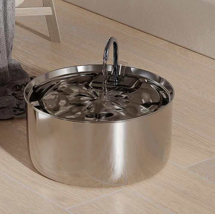 7L Stainless Steel Automatic Pet Water Fountain