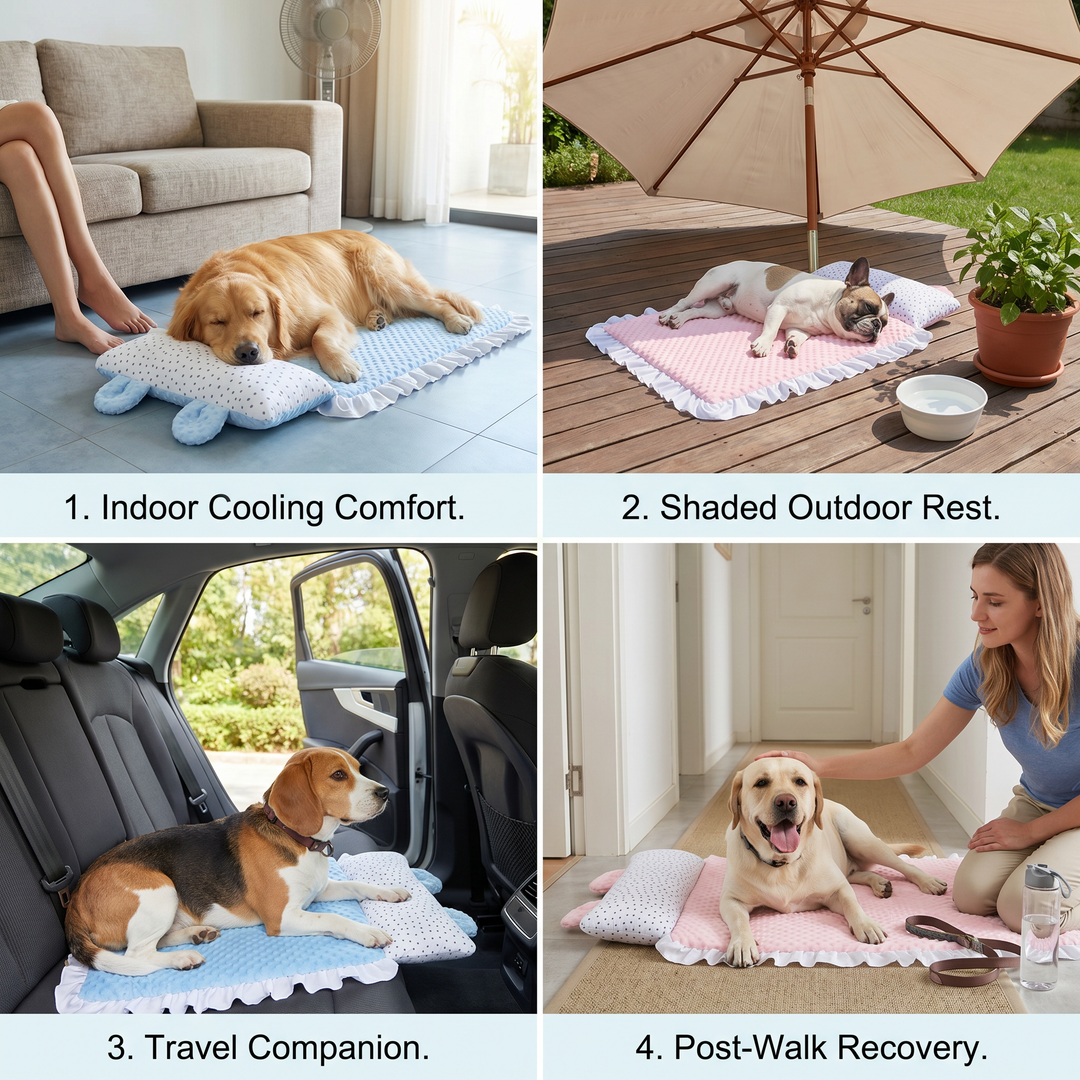 Cooling Dog Bed for Hot Days – Soft, Washable &amp; Comfortable