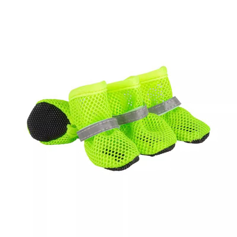 Breathable Mesh Dog Shoes for Hot Days – Soft Sole for Small &amp; Large Dogs