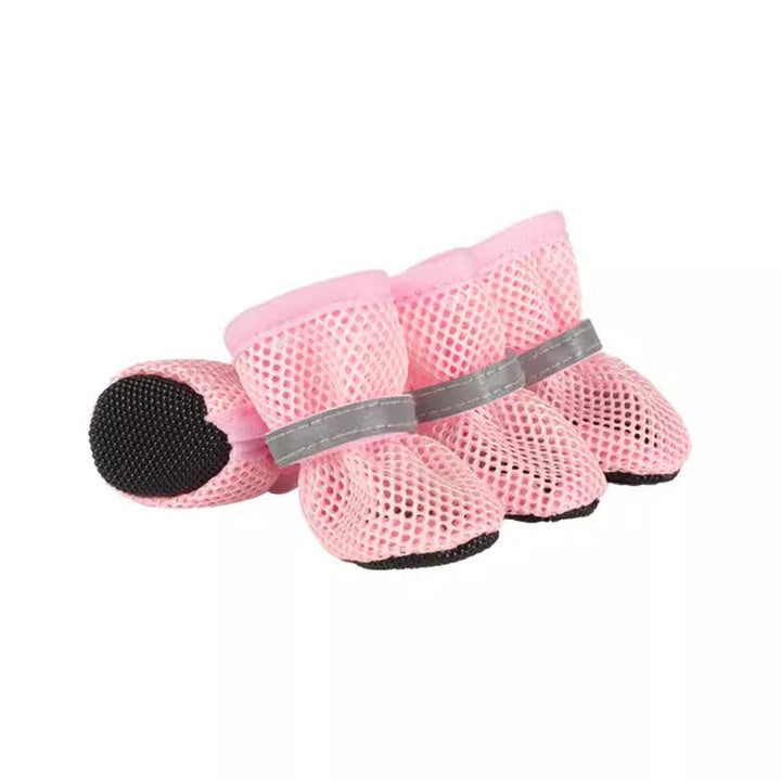 Breathable Mesh Dog Shoes for Hot Days – Soft Sole for Small &amp; Large Dogs