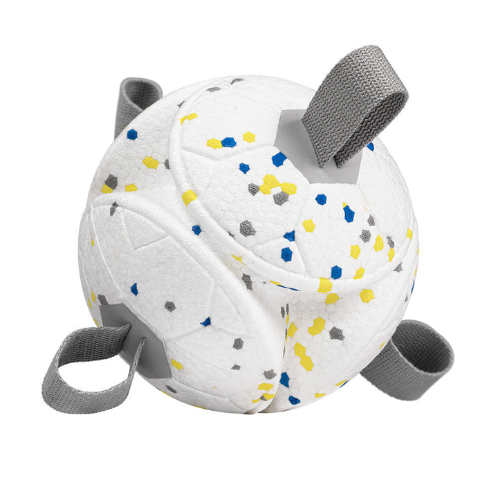 Eco-Friendly Indestructible Dog Ball – Bite Resistant Interactive Tug &amp; Fetch Toy