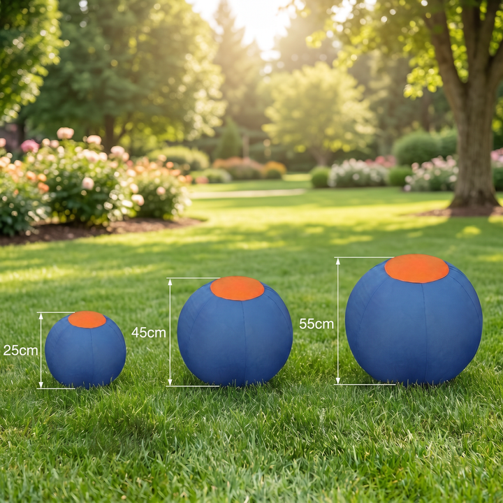 Inflatable Bite Resistant Herding Ball for Dogs – Durable Interactive Push &amp; Chase Toy