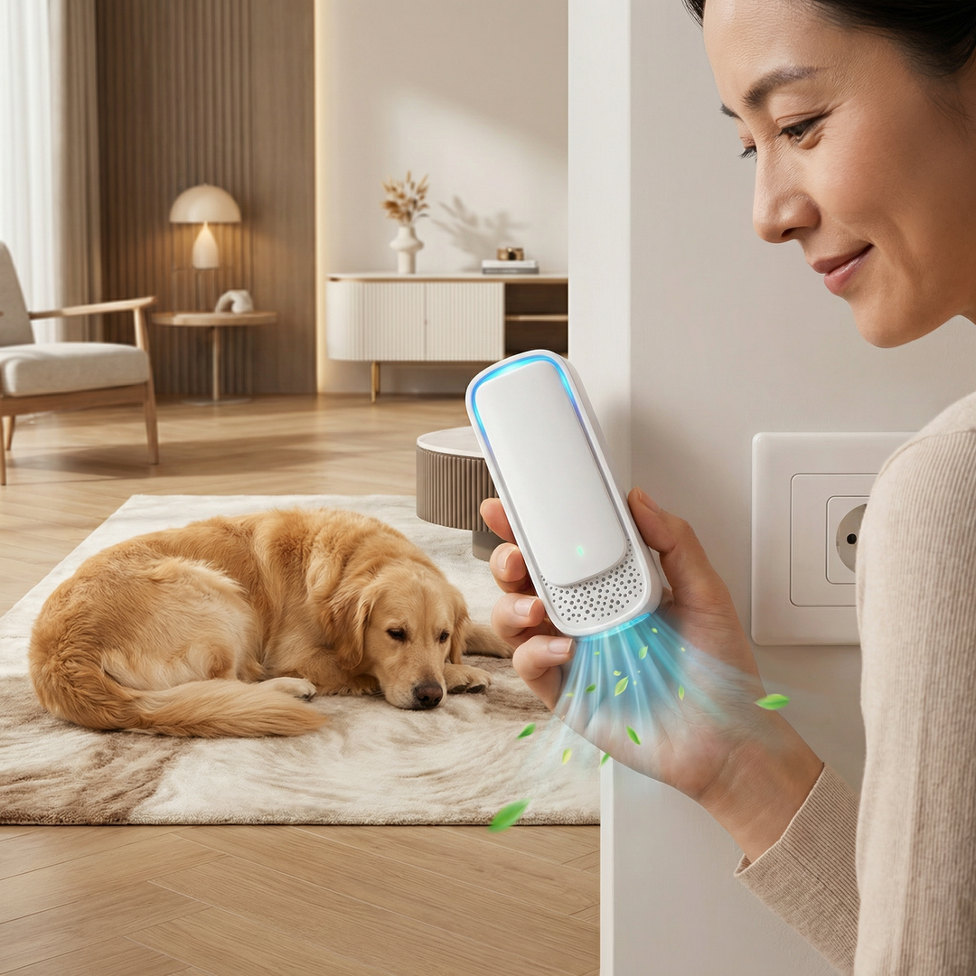Portable Air Purifier &amp; Odour Eliminator – Ideal for Pet Homes