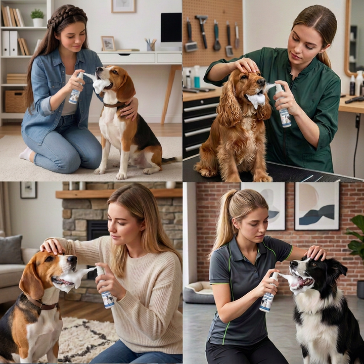 Dog Dental Cleaning Foam – Brighter Teeth &amp; Fresh Breath