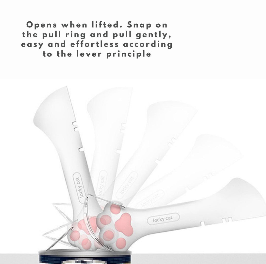 Cat Claw Silicone Spoon and Lid for Pet Cans（Sold Separately)