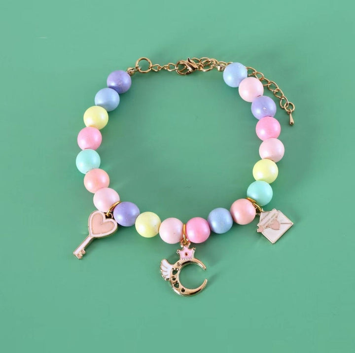 Dreamy Macaron Adjustable Cartoon Pendant Pet Collar