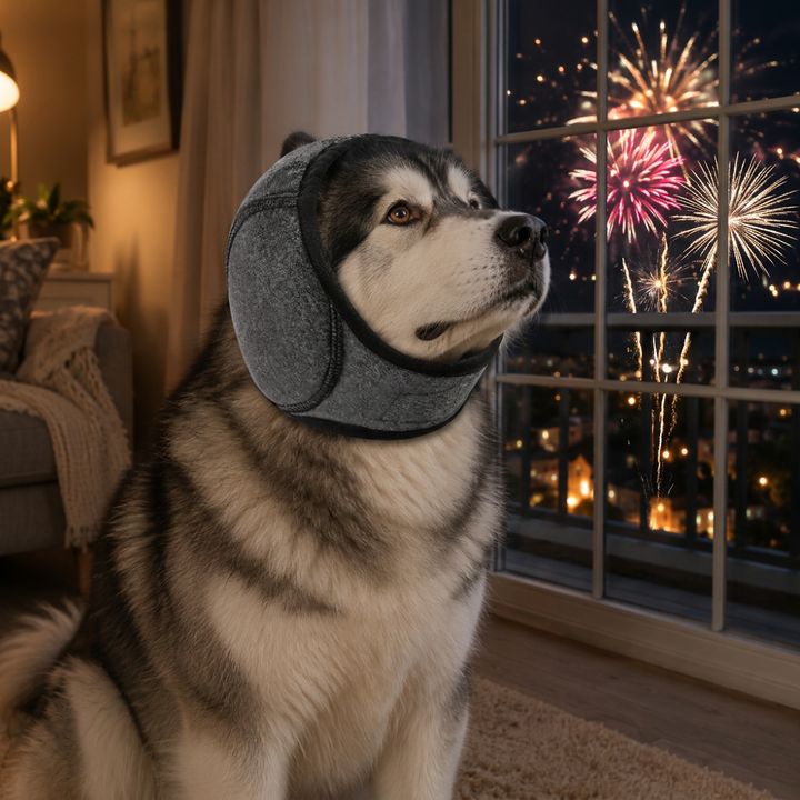 Protection Dog Ear Muffs Noise-Reducing &amp; Anxiety-Calming Ear Cover