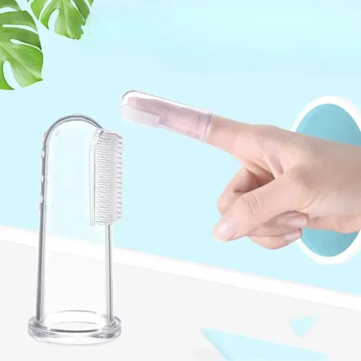 Hot Selling Soft Pet Finger Toothbrush
