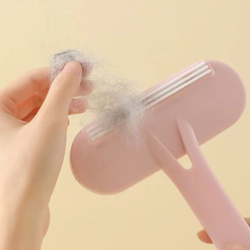 Pet Hair Brush Effortless Shedding Control &amp; Grooming