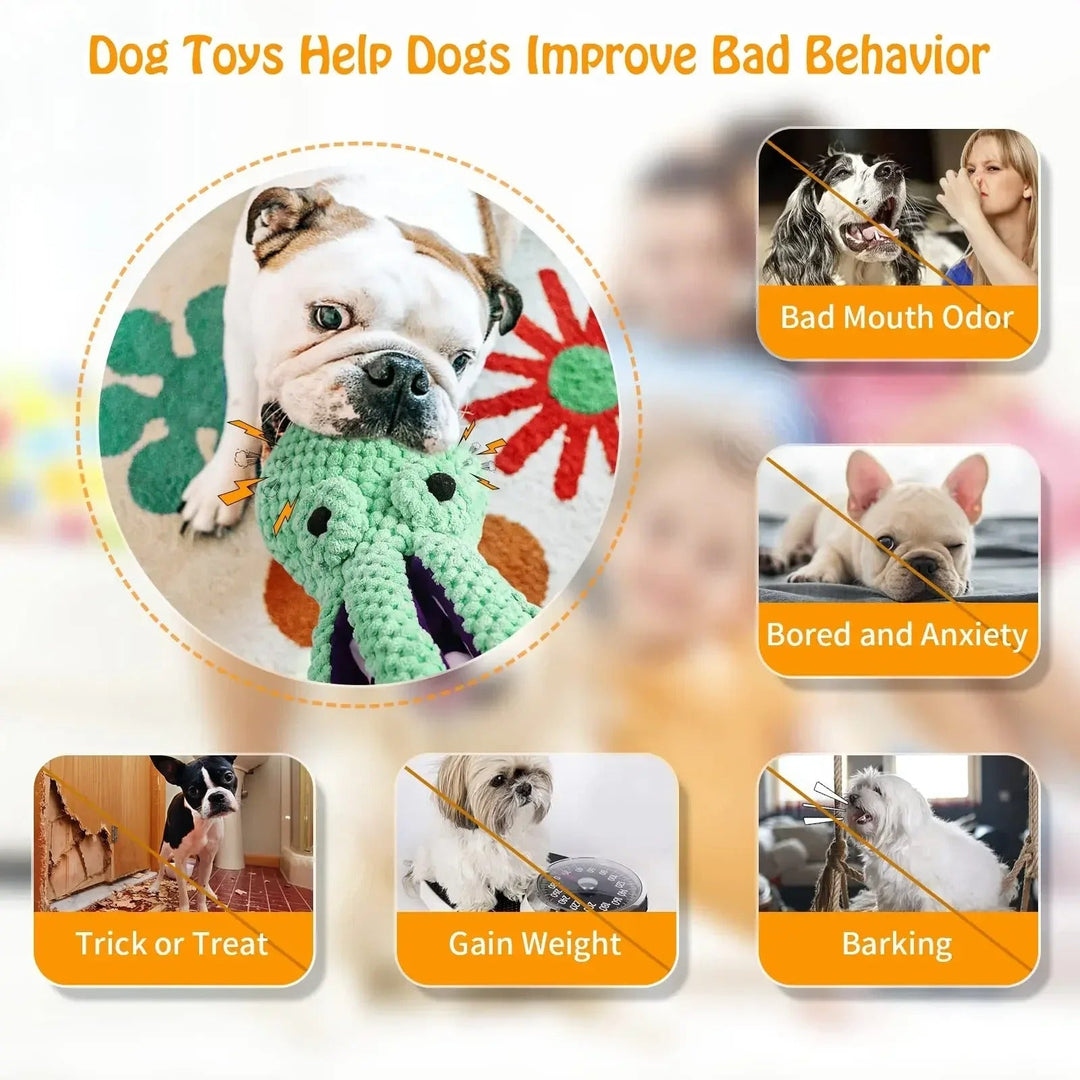 Cat Dog Sound Octopus Shell Puzzle Toy