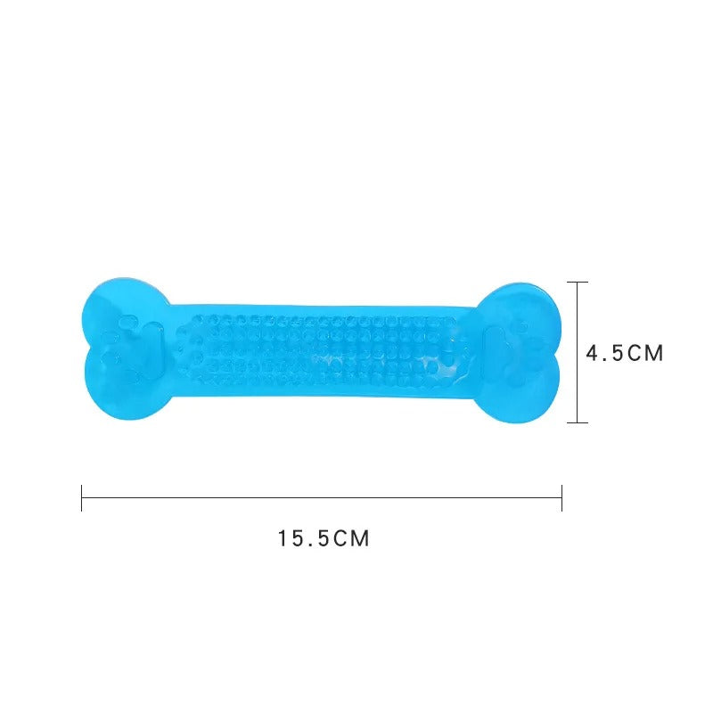 Rubber Bone Toy for Aggressive Chewers