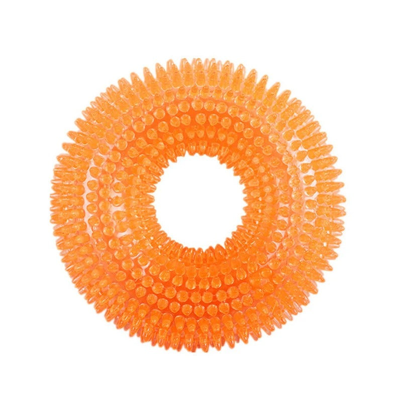 Dog Chew Toy with Thorns and Hooks