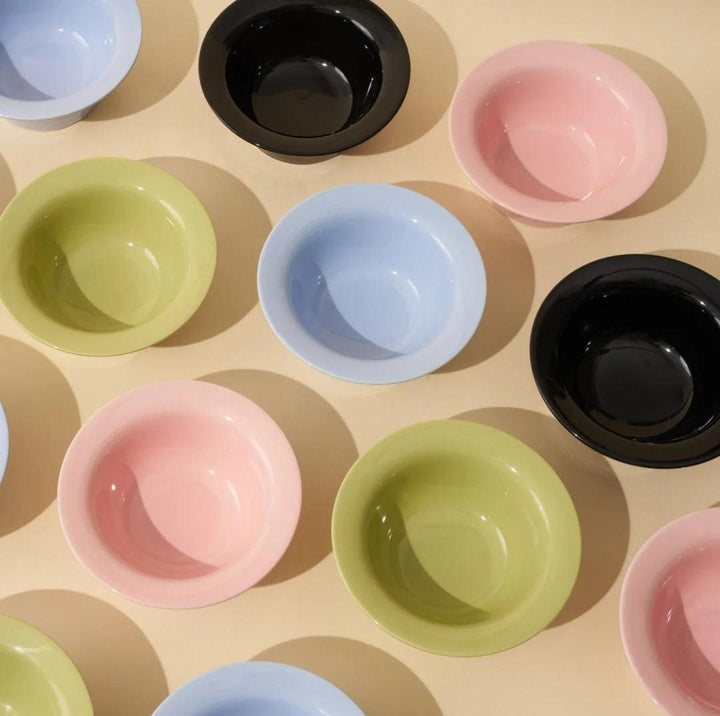 MAKESURE Jingle 2-in-1 Ceramic Pet Bowl Set for Food &amp; Water Cat Bowls