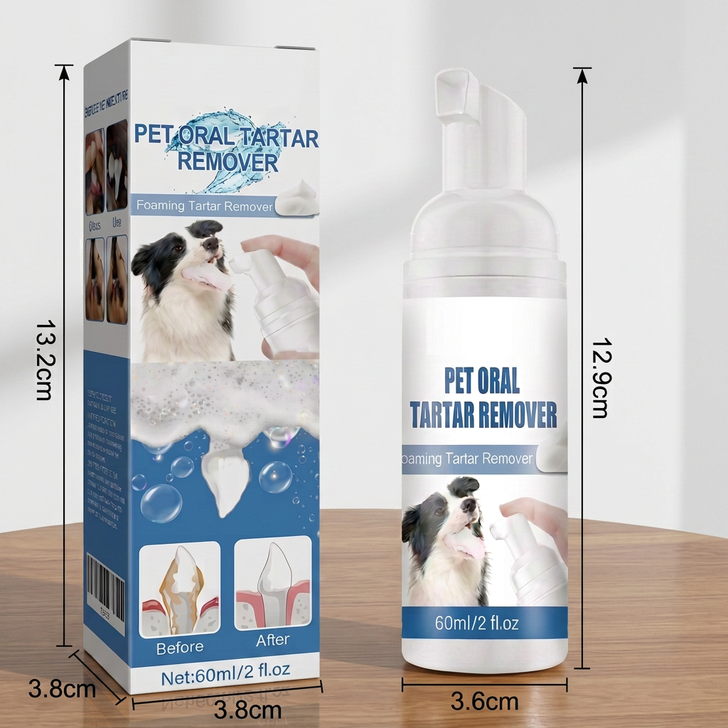 Dog Dental Cleaning Foam – Brighter Teeth &amp; Fresh Breath