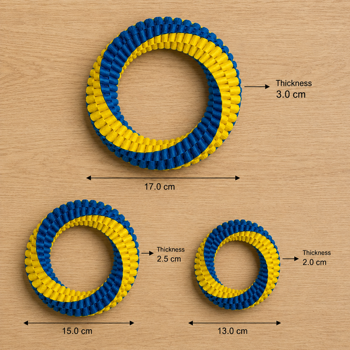 Durable Woven Ring Tug &amp; Chew Toy for Dogs