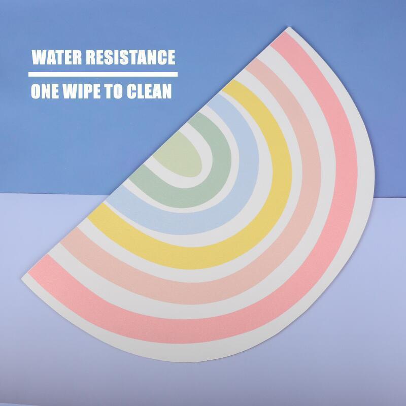 Miaoho Waterproof Rainbow Pet Food Mat