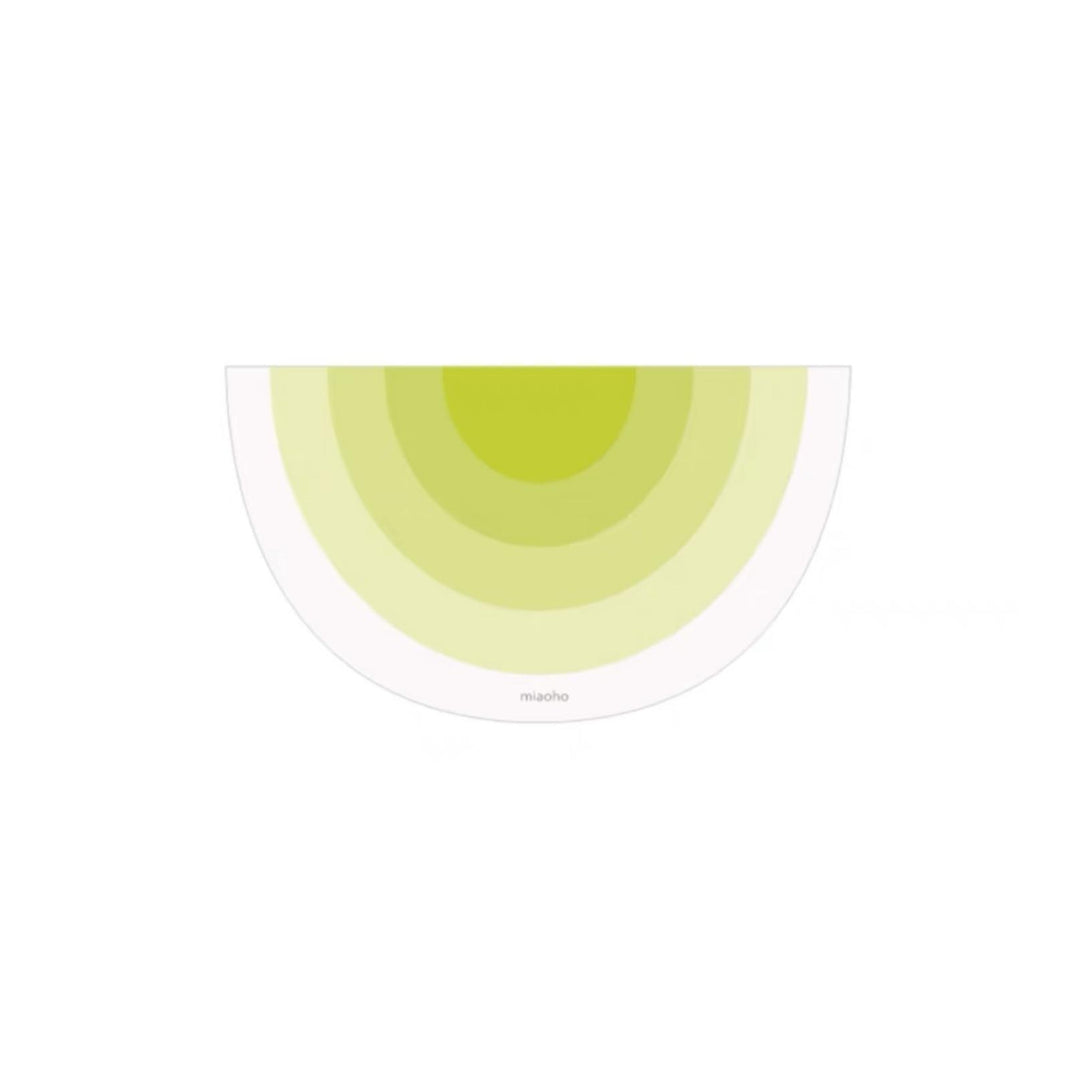 Miaoho Waterproof Semi-Circular Rainbow-Styled Pet Food Mat