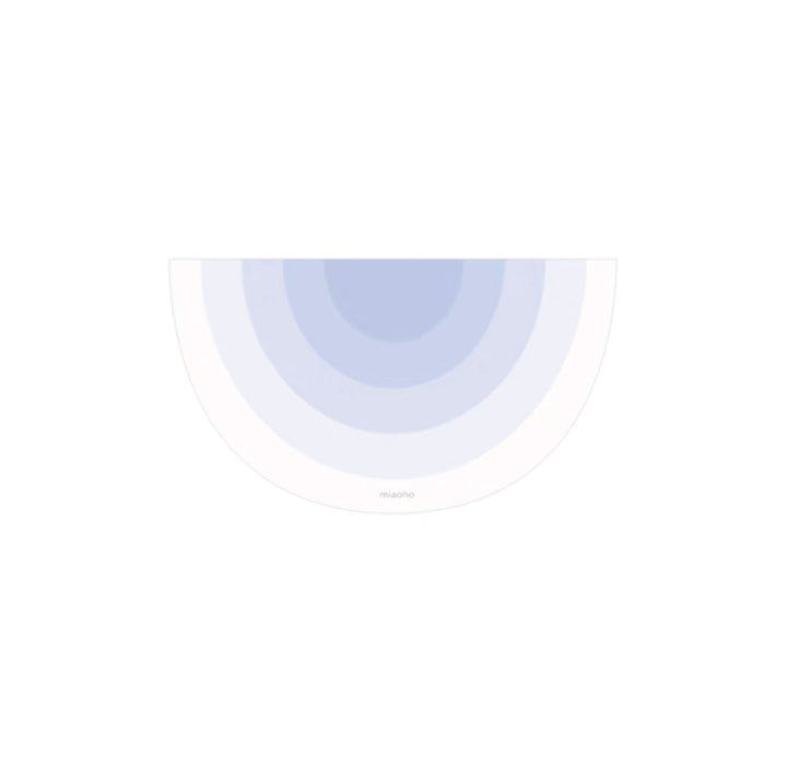 Miaoho Waterproof Semi-Circular Rainbow-Styled Pet Food Mat