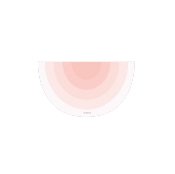 Miaoho Waterproof Semi-Circular Rainbow-Styled Pet Food Mat