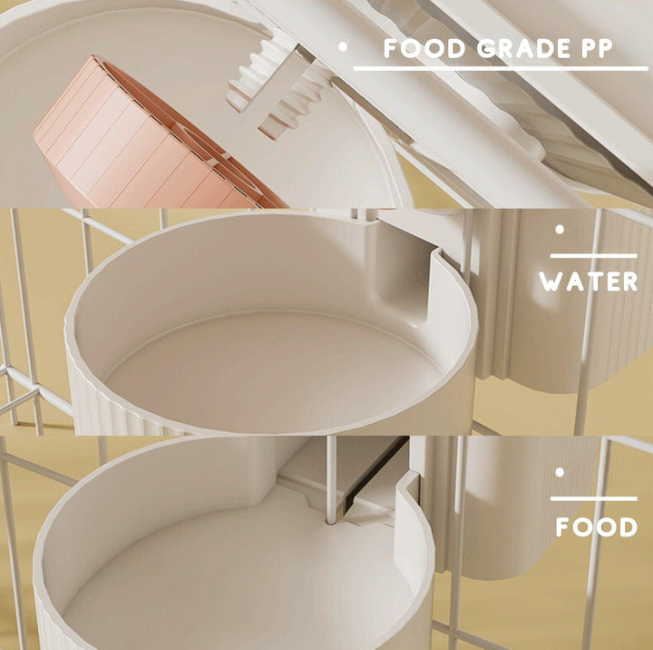 Modern Stylish Pet Hang &amp; Sip Water and Food Feeder
