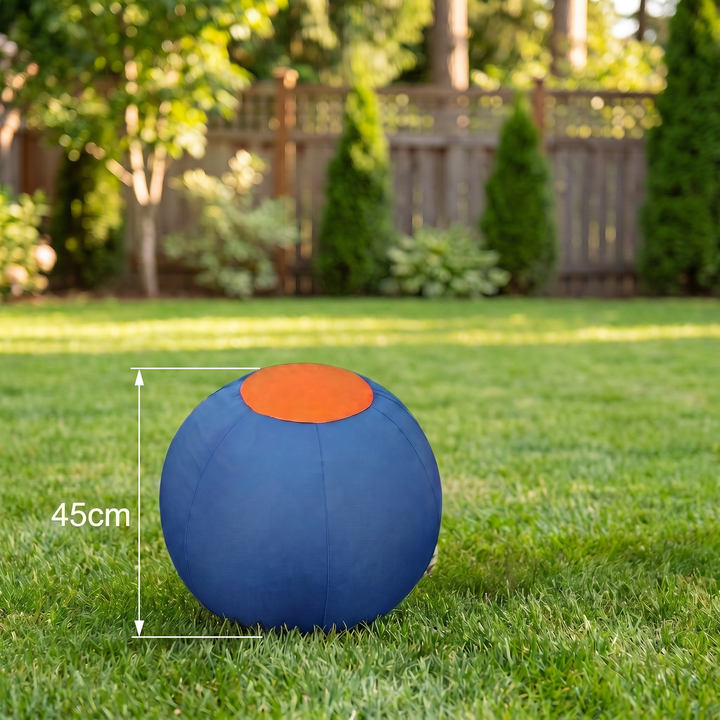 Inflatable Bite Resistant Herding Ball for Dogs – Durable Interactive Push &amp; Chase Toy