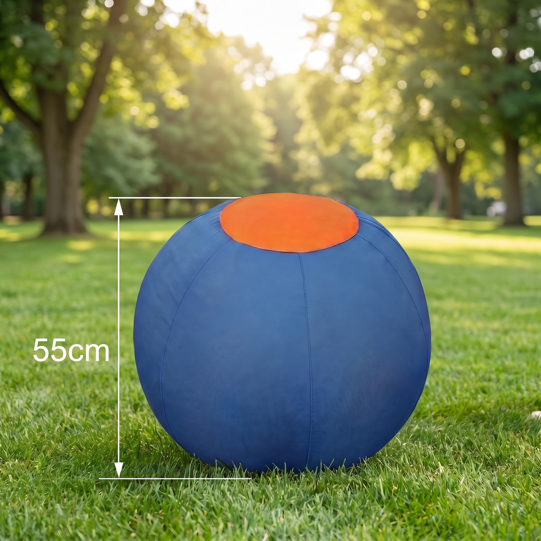 Inflatable Bite Resistant Herding Ball for Dogs – Durable Interactive Push &amp; Chase Toy