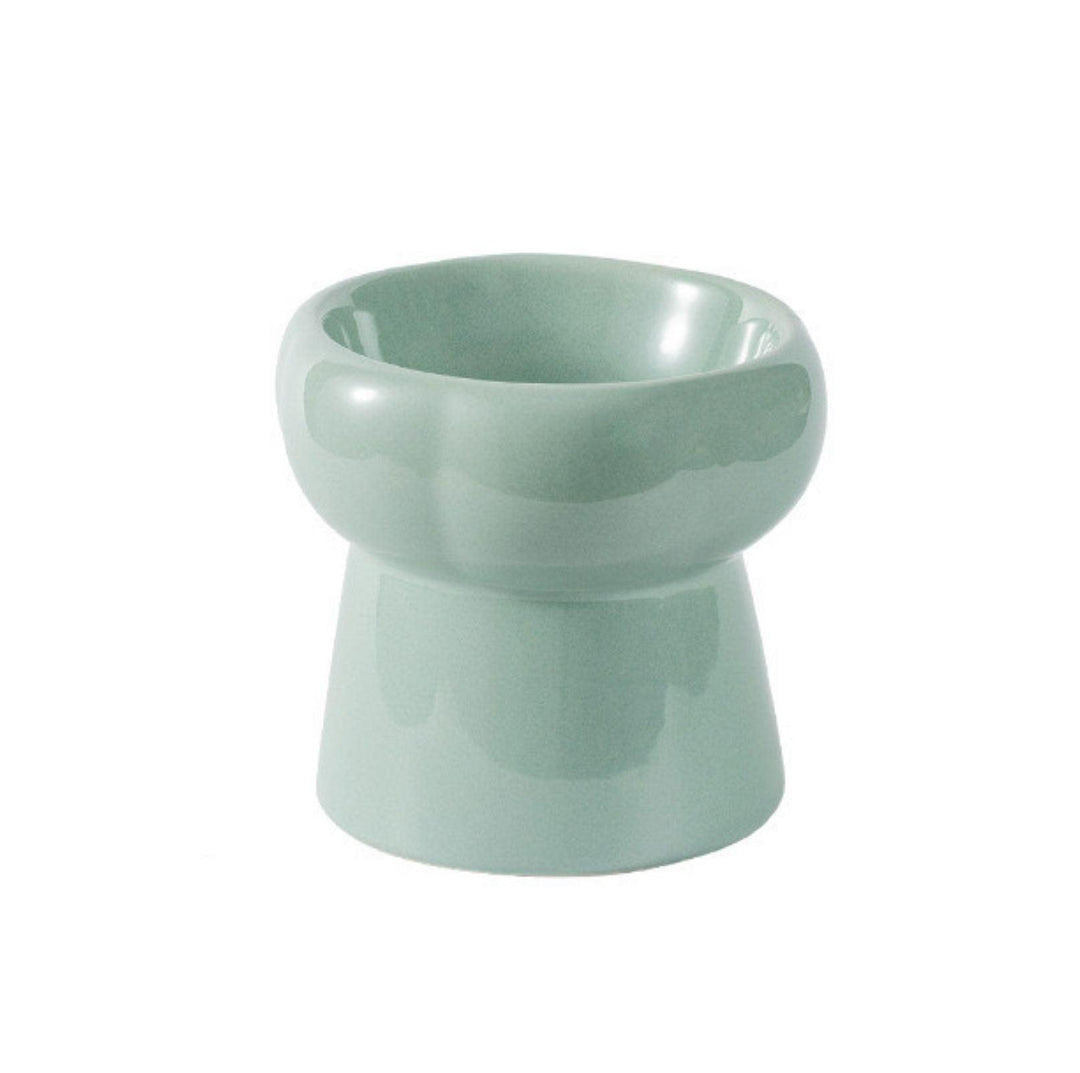 Petal Style Ceramic Cat Bowls and Small Dog Bowls