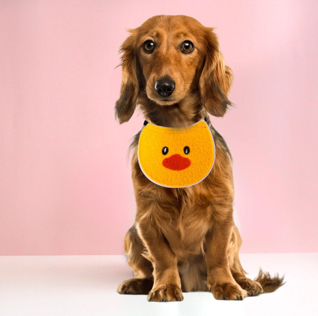 Plush Cartoon Design Pet Bib for Cats &amp; Small Dogs