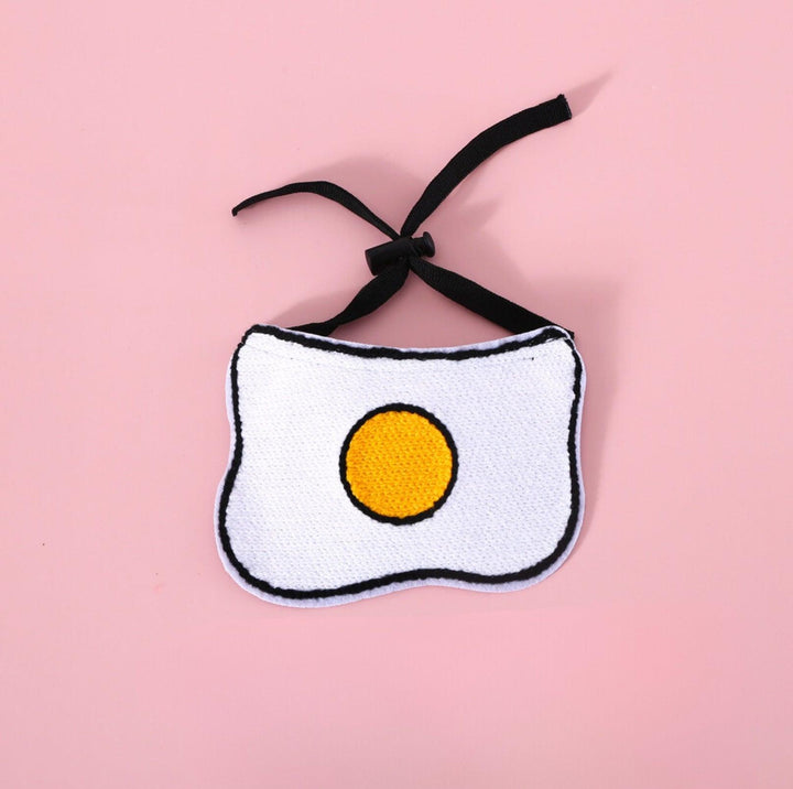 Plush Cartoon Design Pet Bib for Cats &amp; Small Dogs