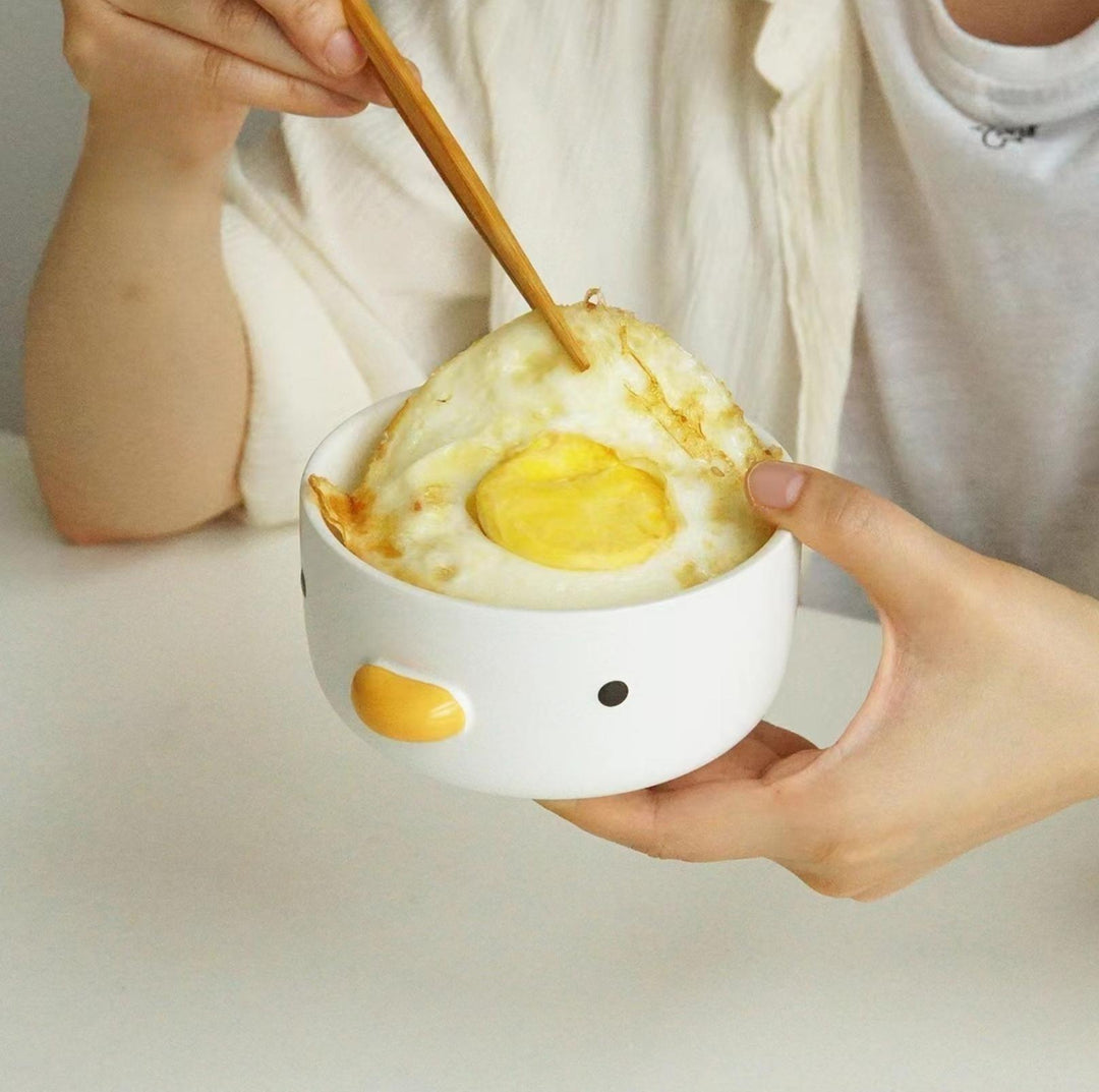 PURROOM Little Chicken Style Human Use Tableware- Matches with Pet Bowls
