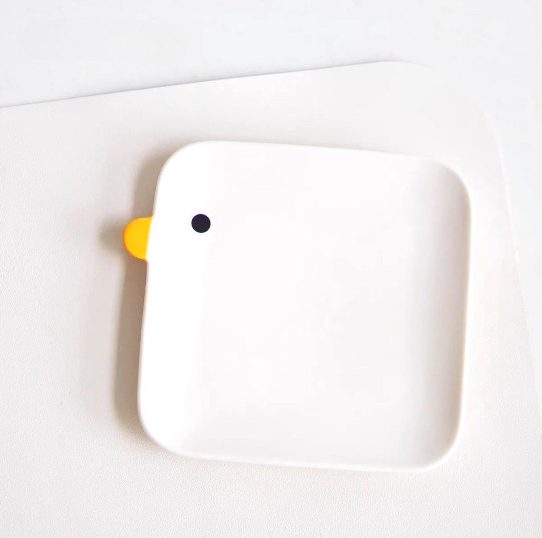 PURROOM Little Chicken Style Human Use Tableware- Matches with Pet Bowls