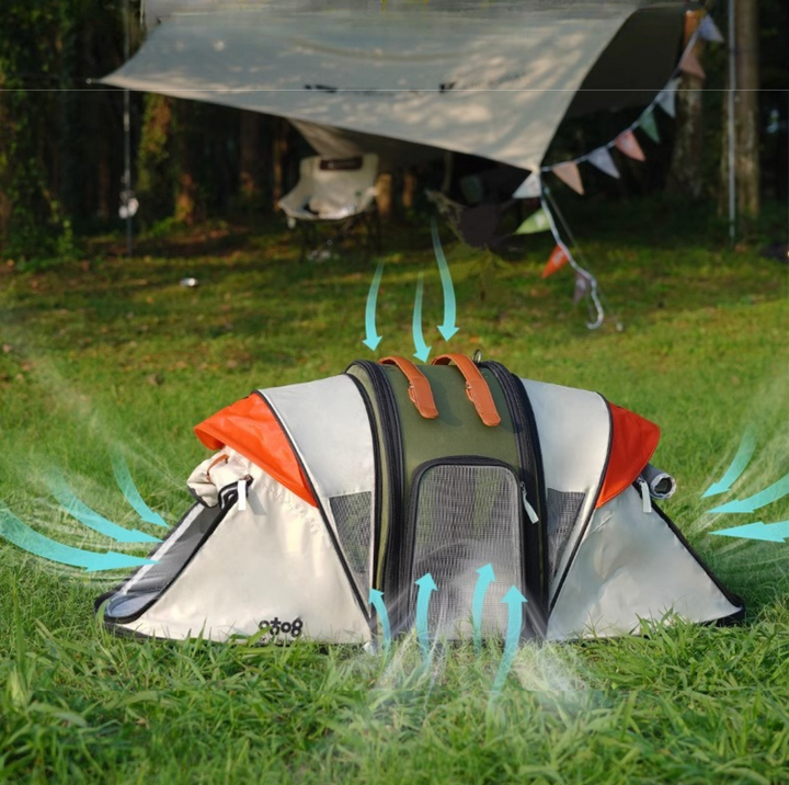 Purrpy Multifunctional Pet Backpack &amp; Tent Car Carrier