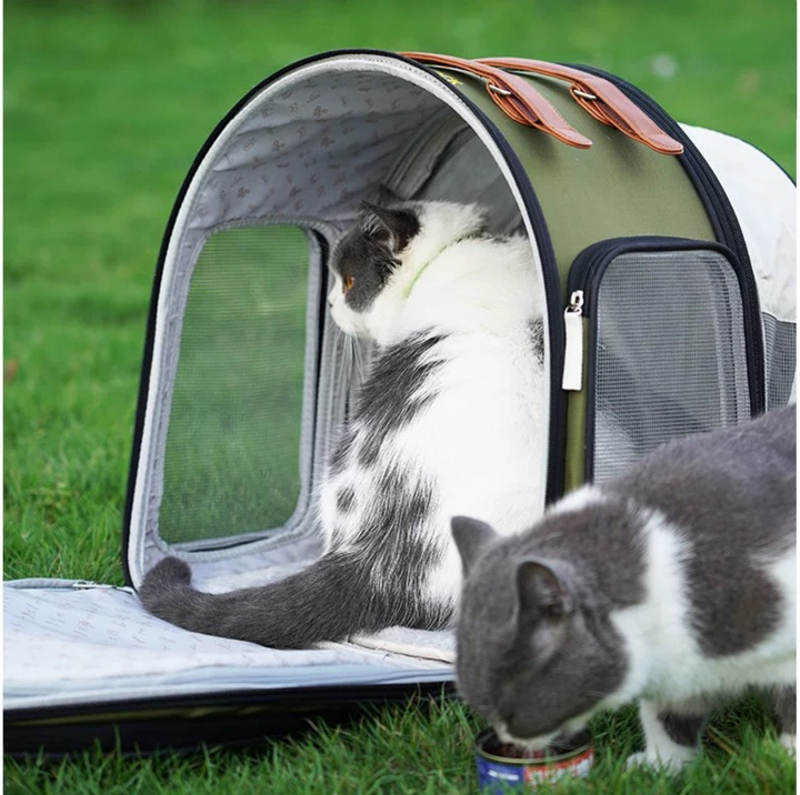 Purrpy Multifunctional Pet Backpack &amp; Tent Car Carrier