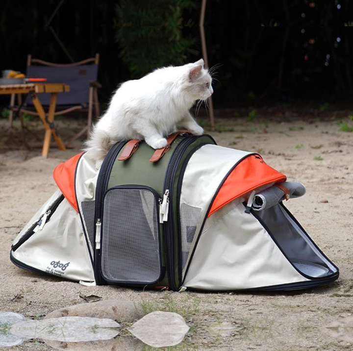 Purrpy Multifunctional Pet Backpack &amp; Tent Car Carrier