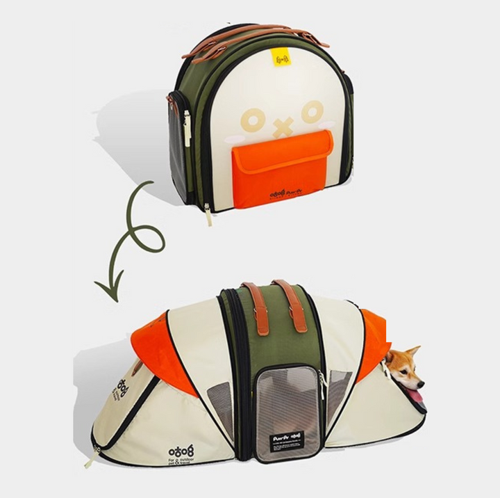 Purrpy Multifunctional Pet Backpack &amp; Tent Car Carrier